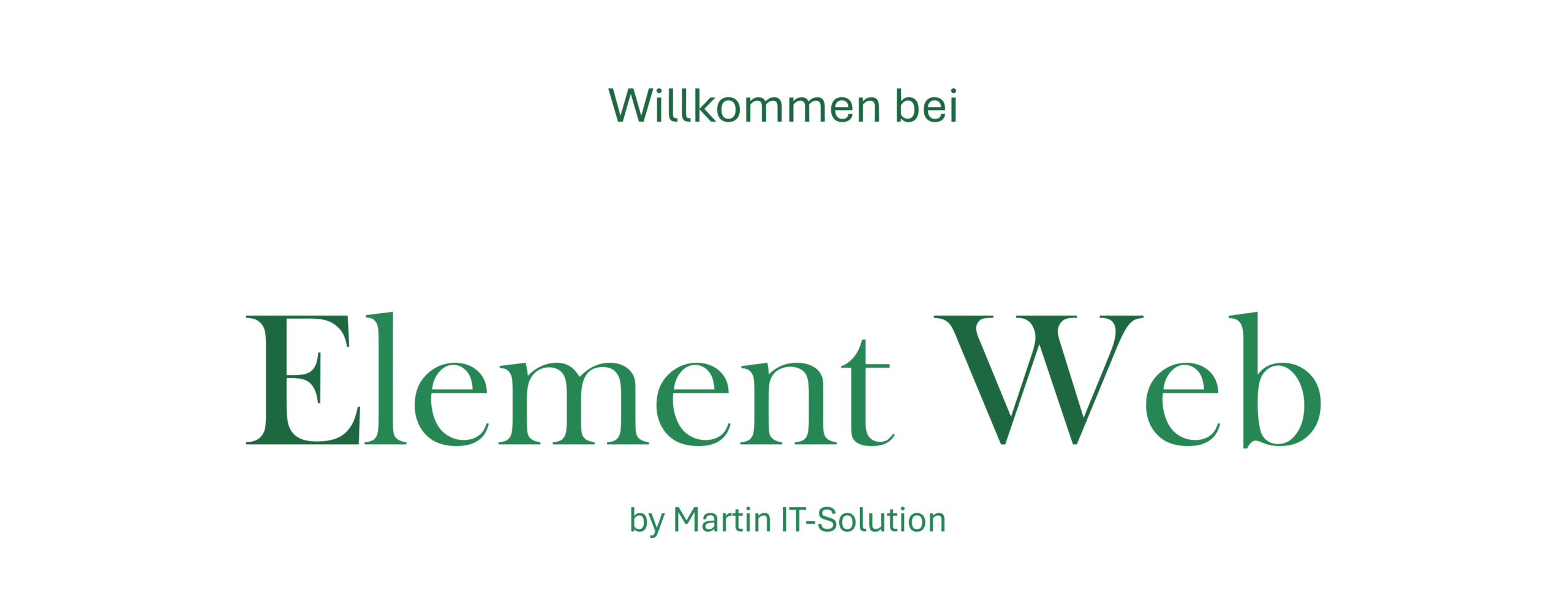 Element Web Header - Webdesign & IT-Solution by Martin